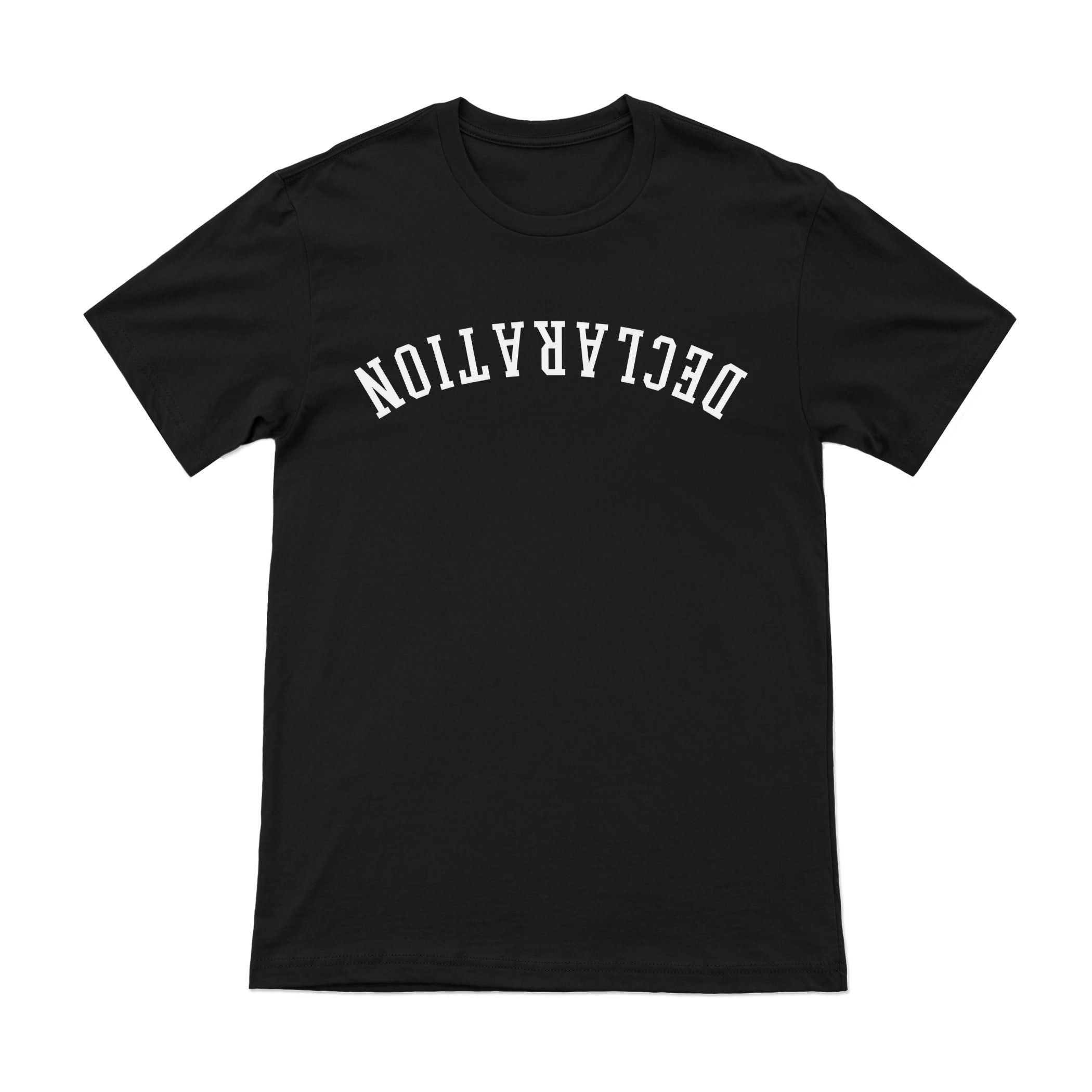 Declaration Upside Down Tee