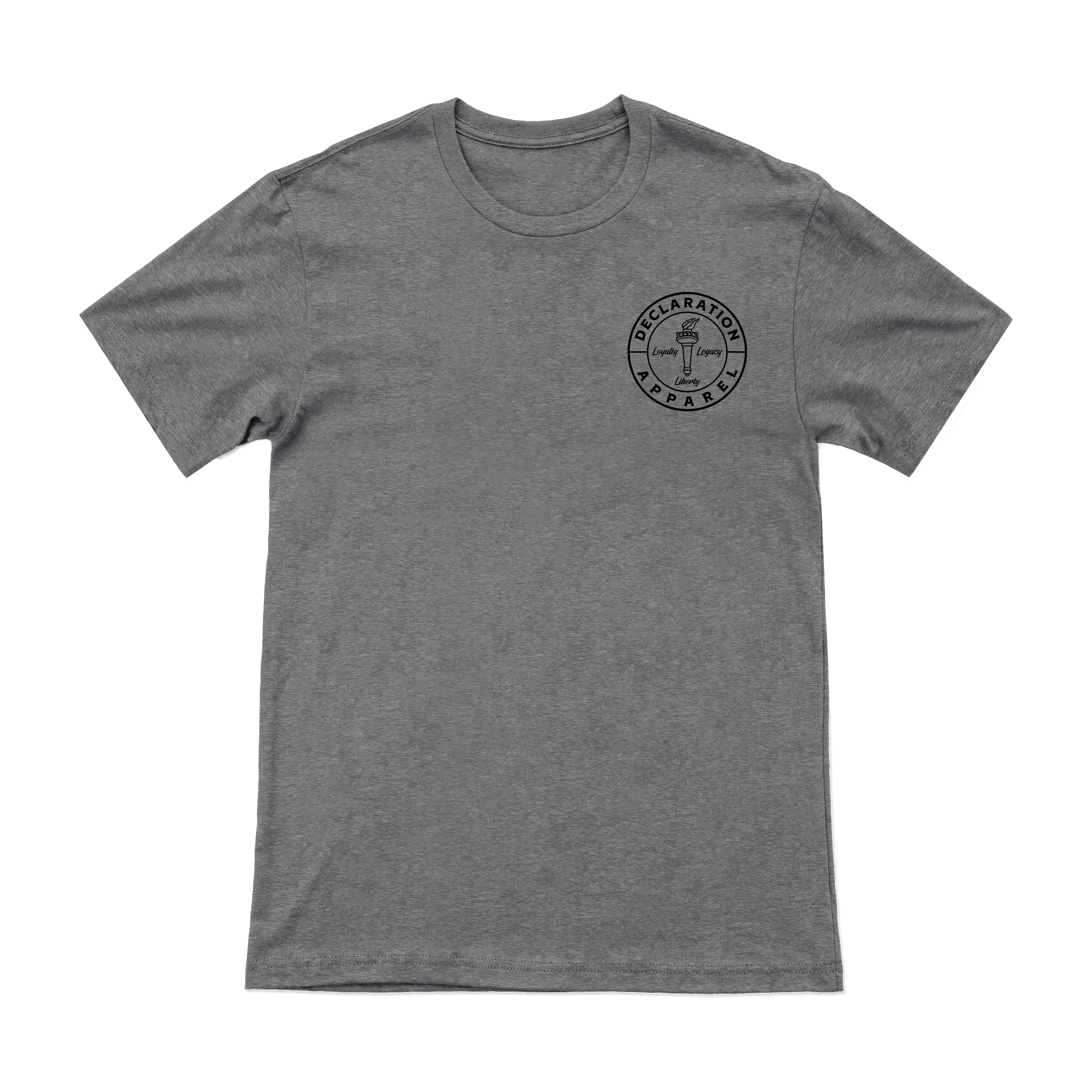 The Torch of Freedom (Black) Tee